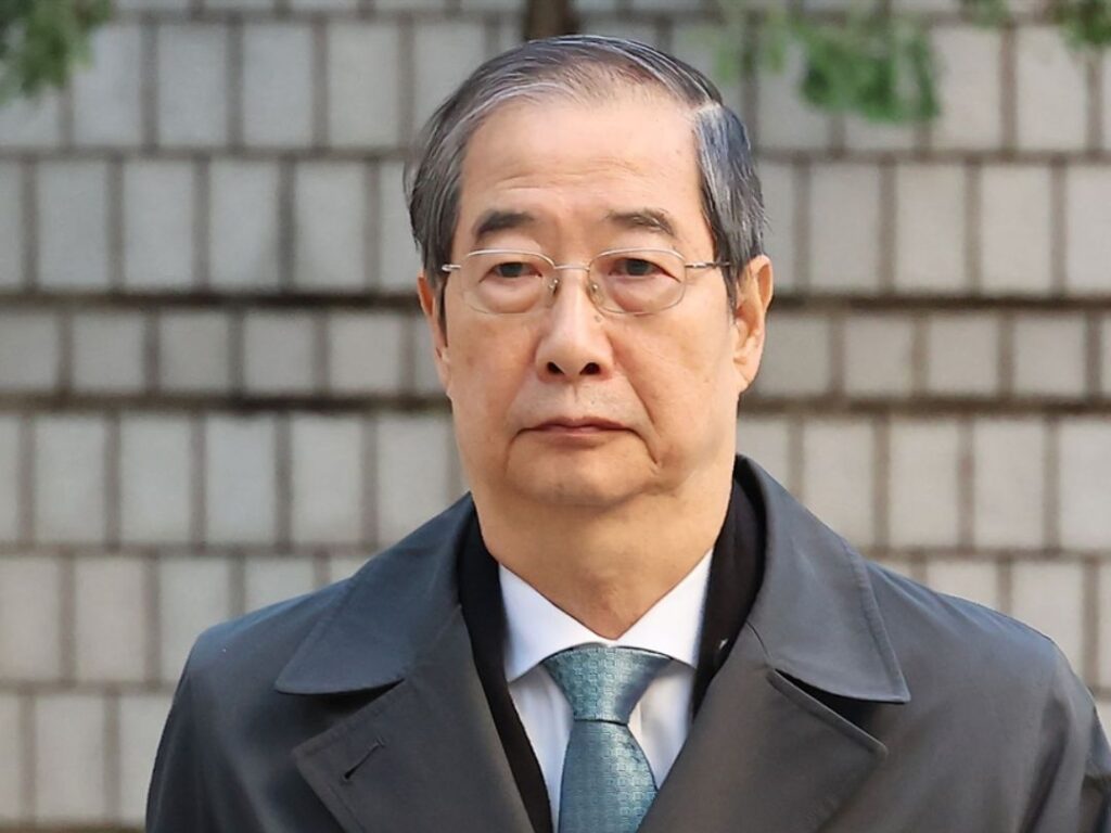 내란우두머리 방조 혐의 공판에 출석하는 한덕수. 2025. 11. 3. 오마이뉴스